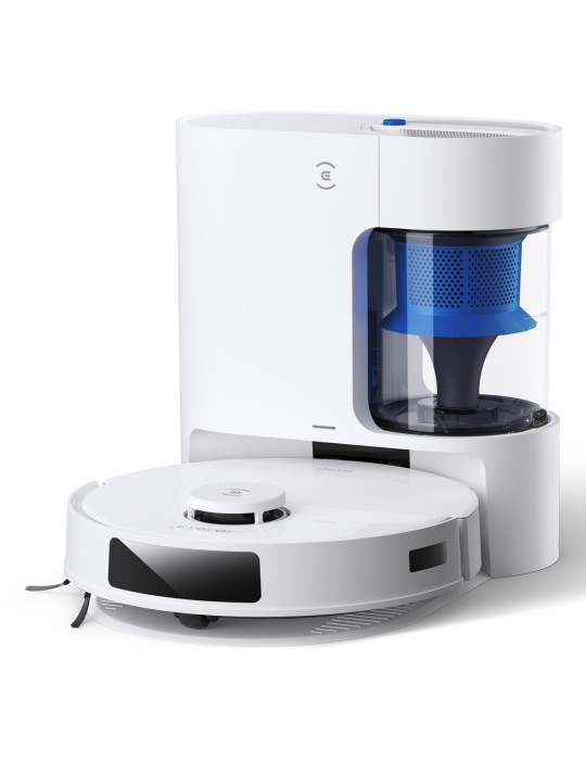 ECOVACS DEEBOT N20 PLUS Weiß Saug-Wisch-Roboter mit Absaugsation