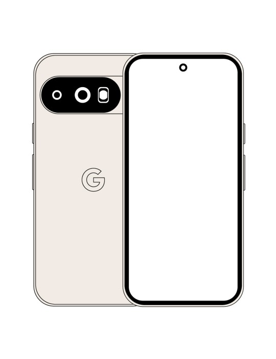 Google Pixel 10 Pro XL 256GB Porcelain 17,1cm (6,8") LTPO-OLED Display, Android 16 / Pixel UI, 50MP Triple-Kamera