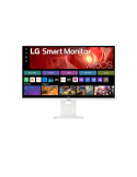 LG 37U730SA-W.AEU Smart Monitor - 4K UHD, AirPlay 2 Bluetooth, USB-C (PD 65 W), Screen Share