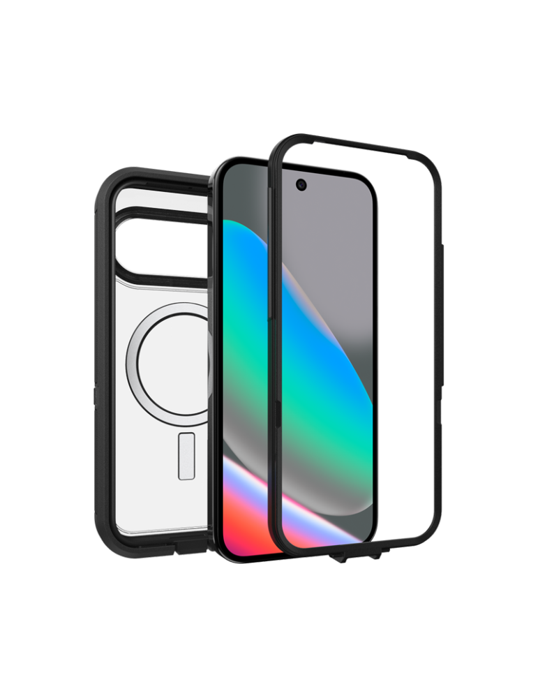 OtterBox Defender Pro XT Clear Magnets Google Pixel 10/Pixel 10 Dark Side - black