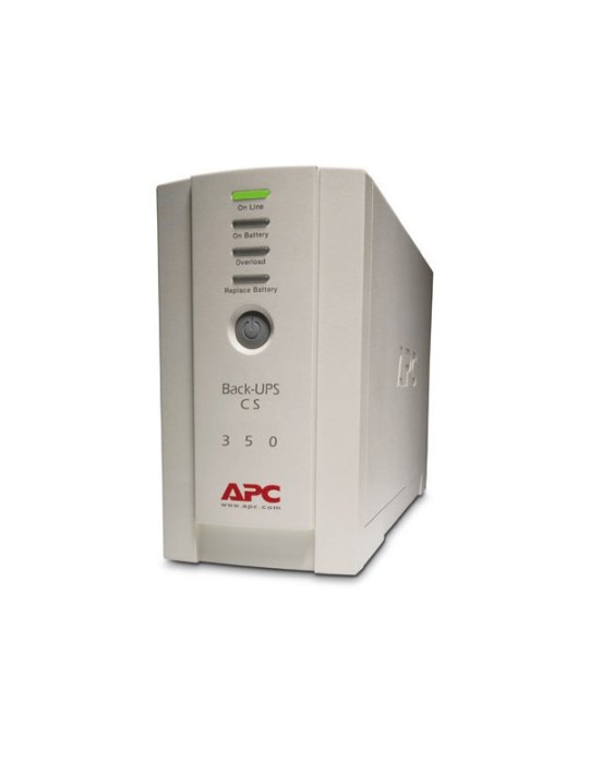APC Back-UPS BK350EI USV (350VA / 210W, Offline-USV, 4x IEC320 C13)