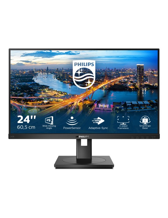 Philips 242B1 Office Monitor - IPS, Höhenverstellung, USB-Hub