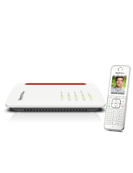 FRITZ!Box 7530 AX + Fon C6 Weiß Bundle