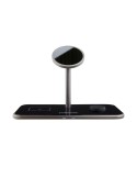 Intenso 3in1 Magnetic Wireless Charger MB13 - Induktive 3in1 Ladestation, Schwarz