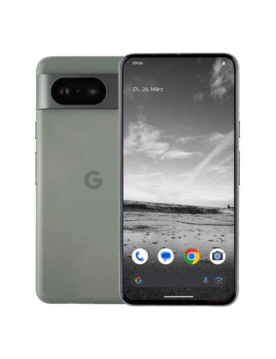 Google Pixel 8 256GB Hazel 15,7cm (6,2") OLED Display, Android 14, 50MP Dual-Kamera
