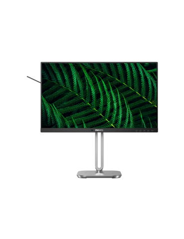 Philips 24B2G5200/00 - 24 Zoll Full HD Monitor, höhenverstellbar, Lautsprecher, Adaptive Sync (1920x1080, 75 Hz, 1x HDMI 1.4, 1x
