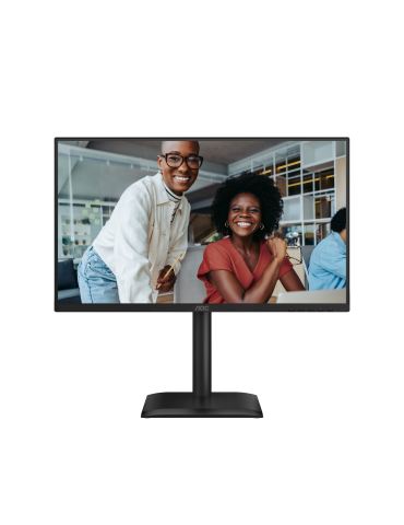 AOC 24E4CV 24 Zoll Full HD Monitor, höhenverstellbar, 120 Hz, schwarz