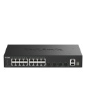 D-Link DGS-1530-20 Smart Managed Switch 16x Gigabit Ethernet, 4x 10G SFP+, 1x USB 2.0, 1x Konsolen-Port