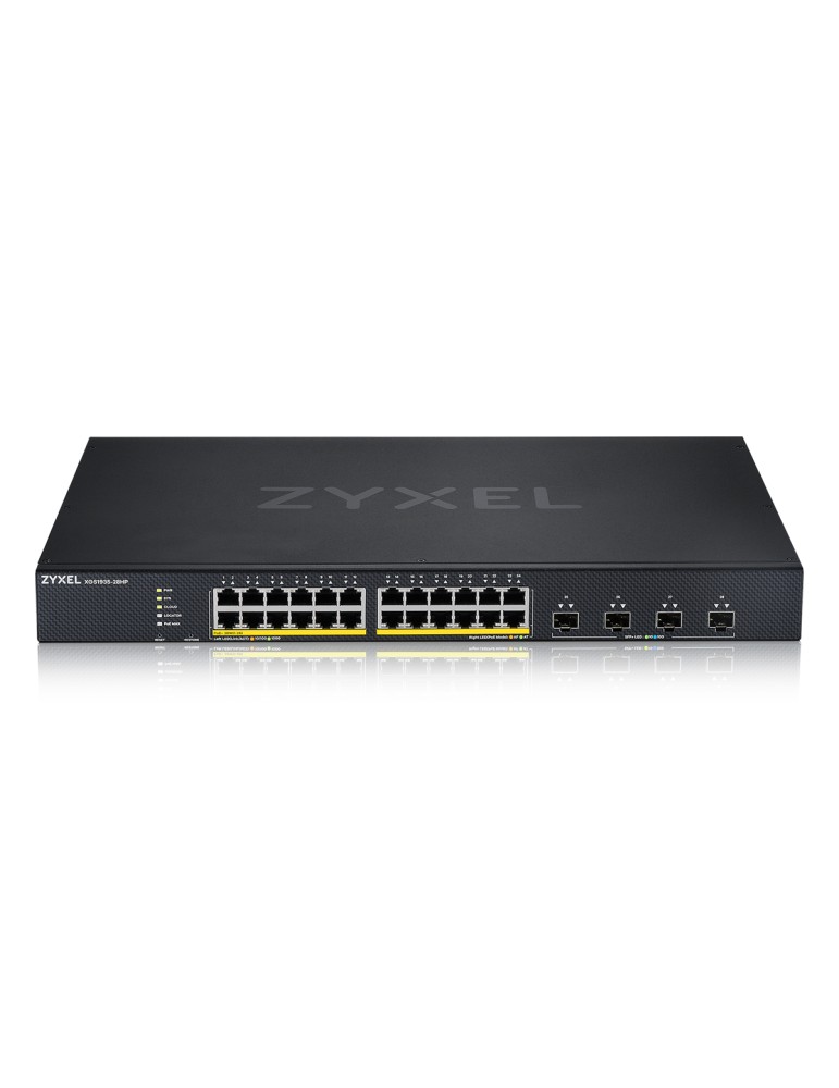 Zyxel XGS1935-28HP Smart Managed Switch 24x Gigabit Ethernet (PoE+), 4x 10 Gigabit SFP+