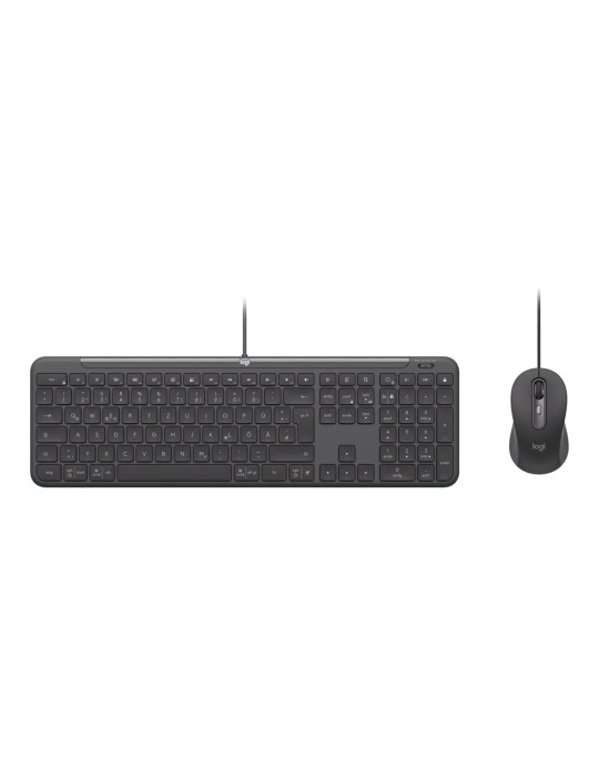 Logitech Signature Slim Wired Combo K620 for Business Kabelgebundene Tastatur und Maus, USB-C-Anschluss
