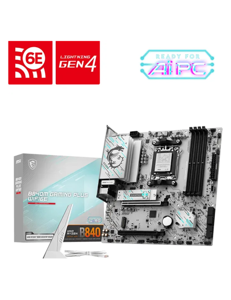 MSI B840M Gaming Plus WIFI6E Mainboard Sockel AM5