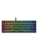 Speedlink LETOS RGB 60% Gaming Keyboard, schwarz - DE layout
