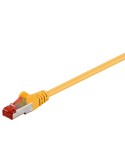Goobay 2m CAT 6 Patchkabel, S/FTP (PiMF), gelb