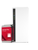 QNAP TS-233 12TB WD Red Plus NAS-Bundle NAS inkl. 2x 6TB WD Red Plus 3.5 Zoll SATA Festplatte
