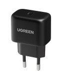UGREEN USB-C 25W PD Wall Charger Ladegerät Schwarz Schnelllade-Protokolle, intelligenter Chip zum Schutz vor Kurzschluss, Ladele