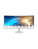 MSI PRO MP341CQWDE Office Monitor - Curved, 100 Hz, Lautsprecher