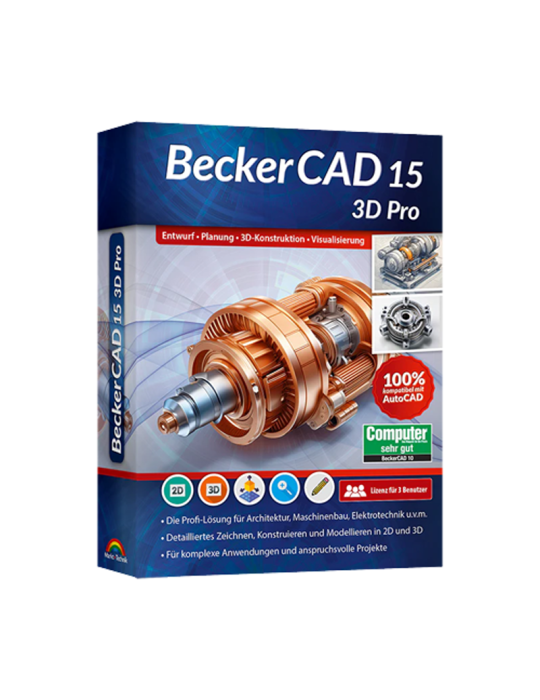 Markt+Technik BeckerCAD 15 - 3D Pro