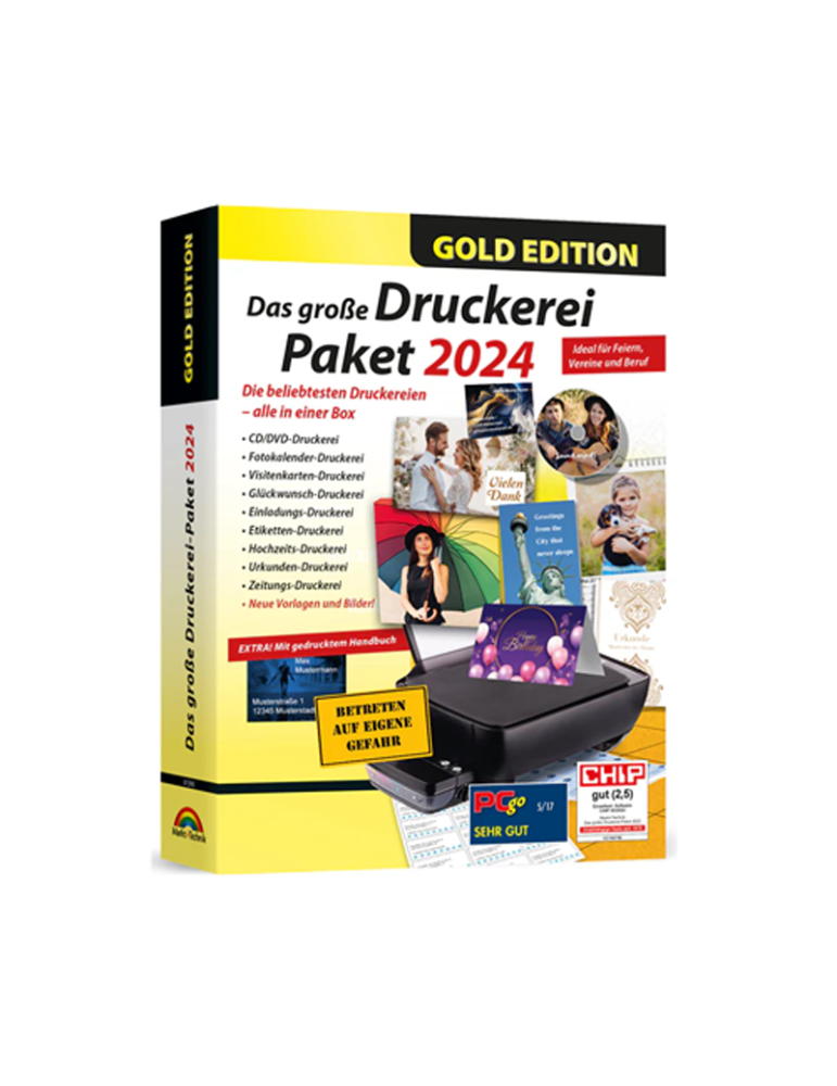 Markt+Technik Das grosse Druckerei Paket Gold Edition
