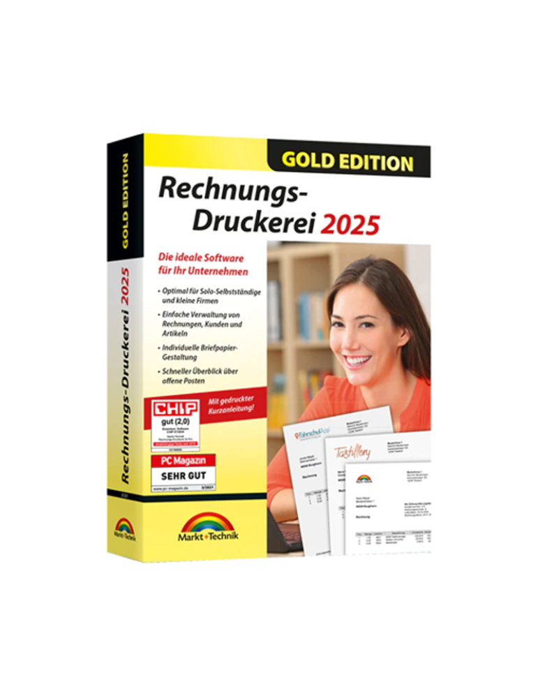 Markt+Technik Rechnungsdruckerei Gold Edition