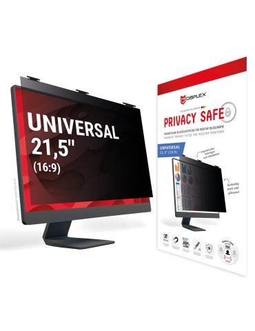 DISPLEX Privacy Blickschutzfilter Safe Desktop Uni 21,5" (16:9)