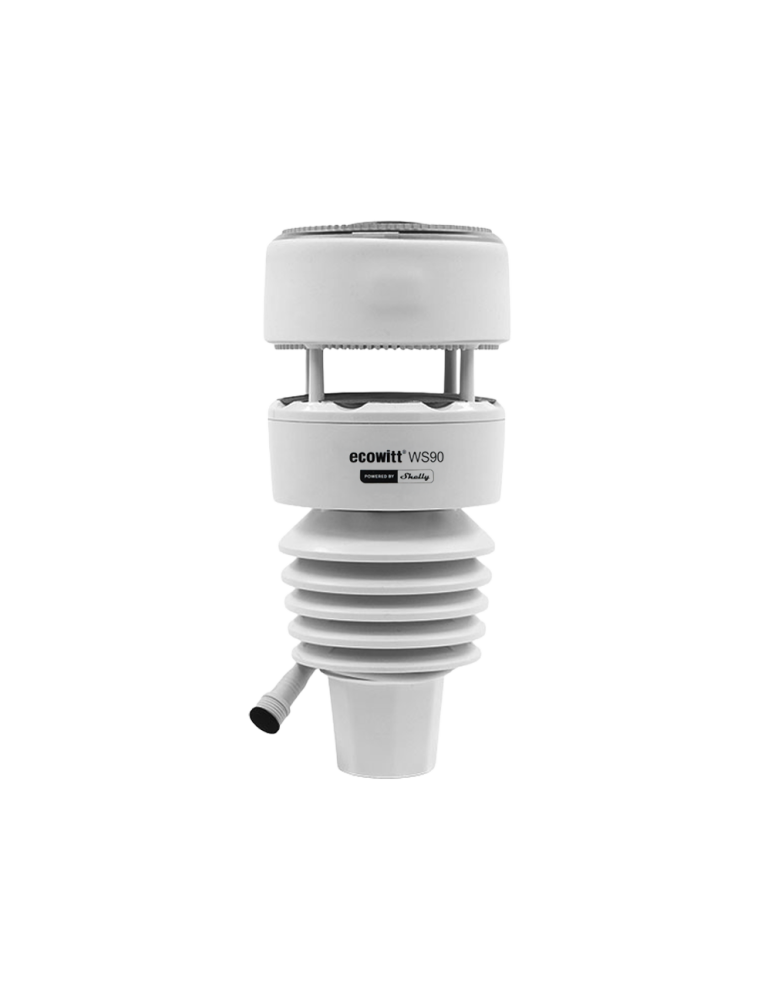 Shelly Ecowitt WS90 7-in-1 Weather Station Wetterstation · BT · Zigbee · SW90