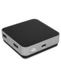 OWC USB-C Travel Thunderbolt 3 Dockingstation, 5 Ports, Display-Anschlüsse mit bis zu 4K-Auflösung, Bis zu 100 W Pass-Through-Le