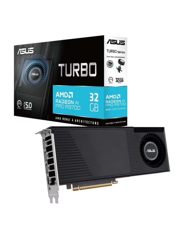 ASUS AMD RADEON AI PRO R9700 32GB Grafikkarte - 32GB