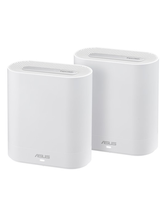ASUS Expert WiFi EBM68 WiFi 6 Mesh System 2er-Pack AX7800 Triband, 1x 2.5G WAN und 3x 1G LAN (pro Einheit)