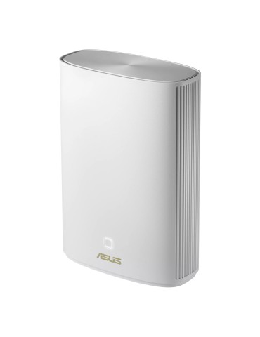 ASUS ZenWiFi AX Hybrid XP4 WLAN Mesh System 1er Pack Weiß [WiFi 6 (802.11ax), Dual-Band, bis zu 1.800 Mbit/s]
