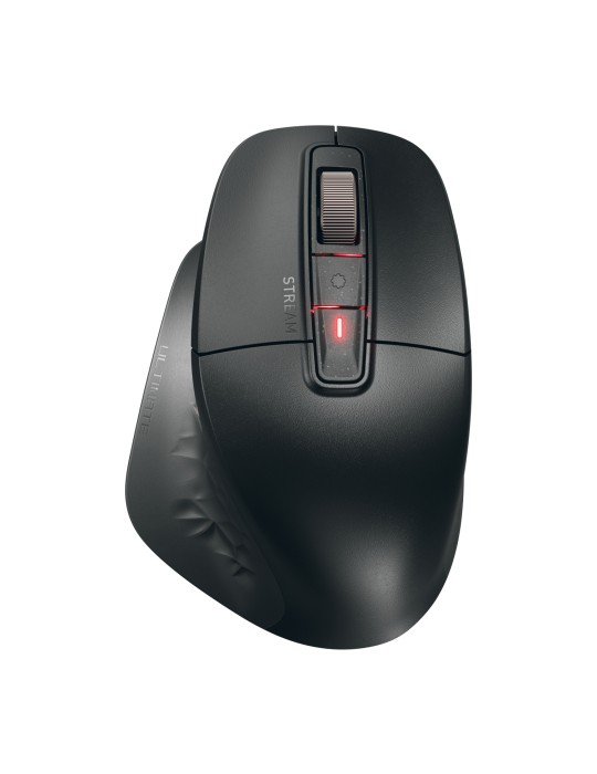 Cherry Stream Mouse Ultimate, Kabellose Mouse 2x Bluetooth®-5.2-Kanäle, 2,4-GHz-Funk und USB, AES-128-Verschlüsselung, Ergonomis