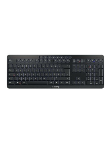 Cherry Stream Ultimate, Kabellose Tastatur 2x Bluetooth®-5.2-Kanäle, 2,4-GHz-Funk und USB, 8 Office- und Medientasten, CHERRY SX
