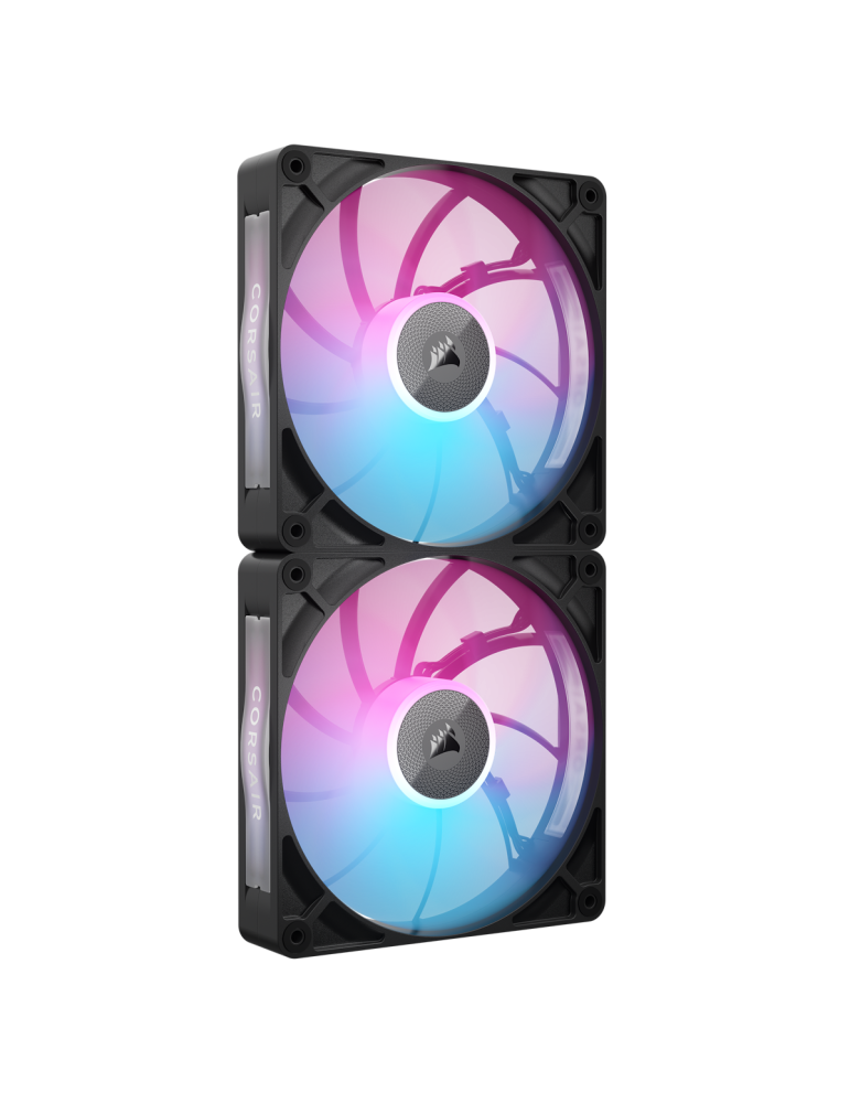 CORSAIR iCUE LINK RX140 MAX RGB schwarz 2er-Pack | Gehäuselüfter