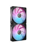 CORSAIR iCUE LINK RX140 MAX RGB schwarz 2er-Pack | Gehäuselüfter