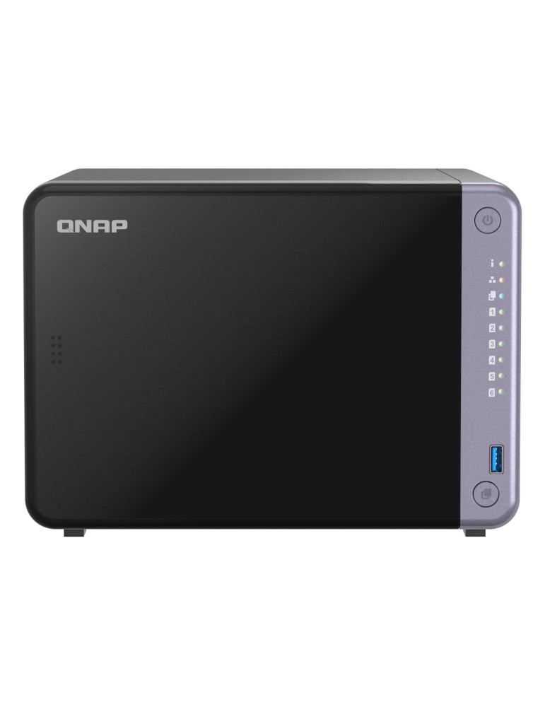 QNAP TS-632X-4G NAS 6-Bay 0/6 HDD/SSD, 2x 2.5G Ethernet, 2x 10G SFP+, 4GB RAM