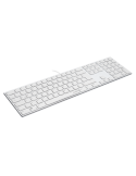 Speedlink RIVA Slim Metal Scissor Keyboard, white - DE Layout