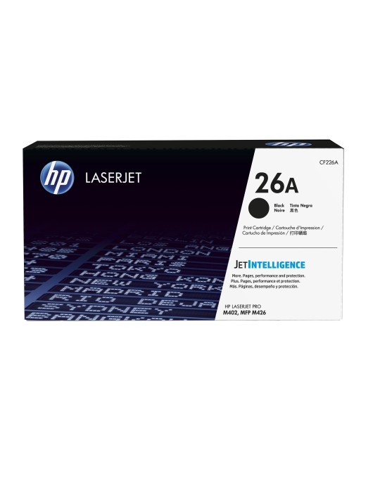 HP 26A (CF226A) LaserJet Tonerkartusche Schwarz Kompatibilität: HP LaserJet Pro MFP M400er, HP LaserJet Pro M400er