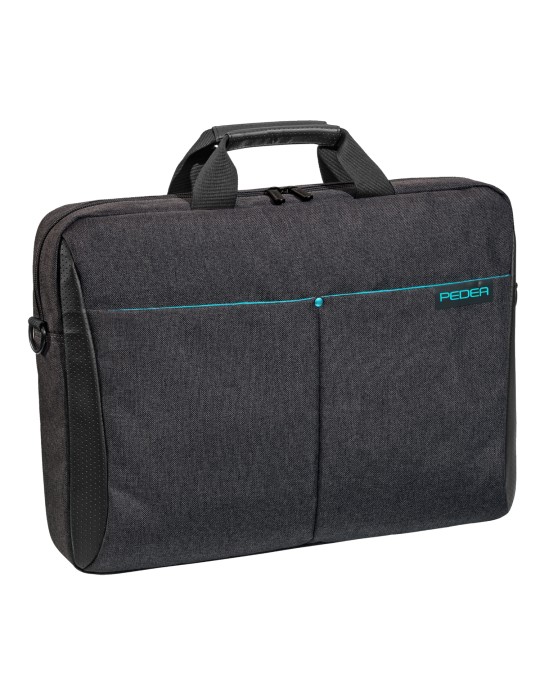 Pedea Notebooktasche "Lifestyle", Schwarz - 17,3" [für Notebooks bis 43,9cm]
