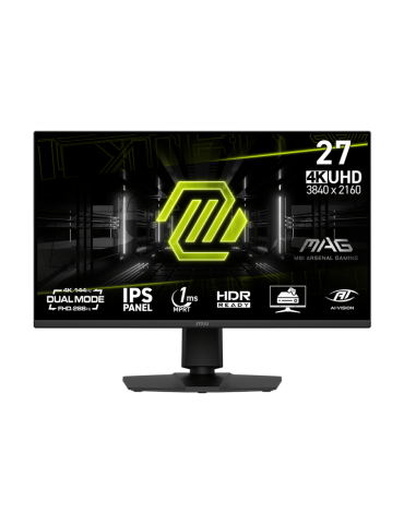 MSI MAG 275UPD E14 Gaming Monitor - 4K UHD Dual Mode für UHD bei 144 Hz und FHD bei 288 Hz