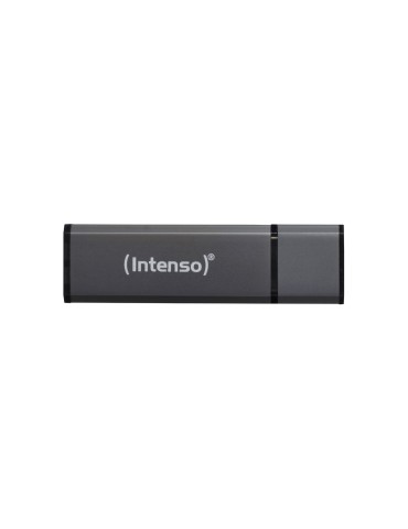 Intenso Alu Line Typ-A 8GB USB-Stick Anthrazit Mit Schutzkappe, bis zu 28 MB/s, USB 2.0