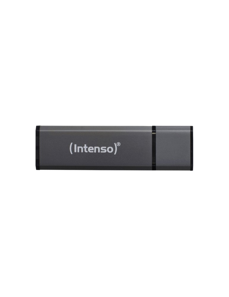 Intenso Alu Line Typ-A 8GB USB-Stick Anthrazit Mit Schutzkappe, bis zu 28 MB/s, USB 2.0