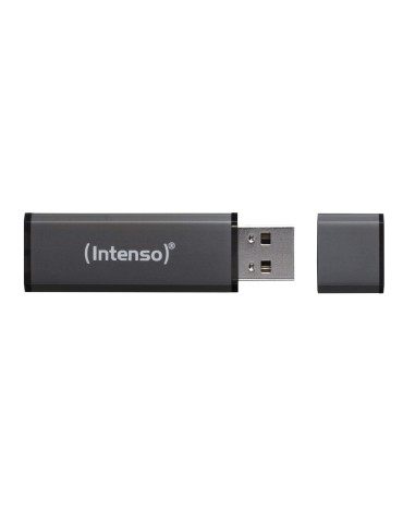 Intenso Alu Line Typ-A 32GB USB-Stick Anthrazit Mit Schutzkappe, bis zu 28 MB/s, USB 2.0