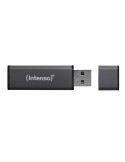 Intenso Alu Line Typ-A 32GB USB-Stick Anthrazit Mit Schutzkappe, bis zu 28 MB/s, USB 2.0