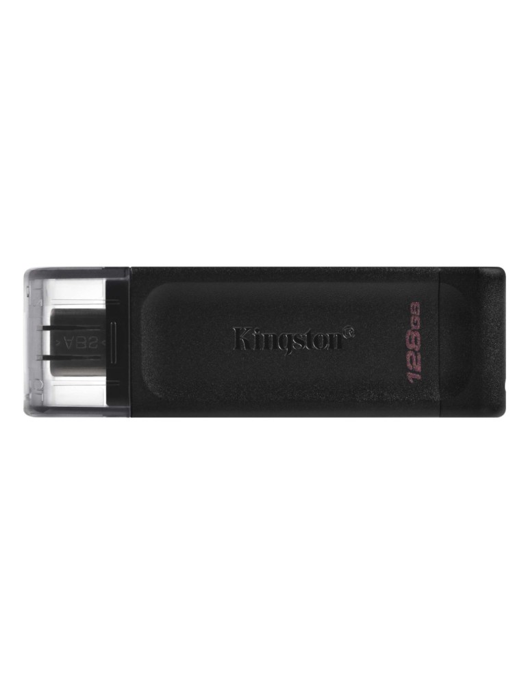 Kingston DataTraveler 70 Typ-C 128GB USB-Stick Mit Schutzkappe, bis zu 400 MB/s, USB 3.0