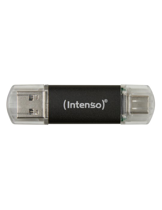 Intenso Twist Line Typ-A/Typ-C 32GB USB-Stick Mit Schutzkappe, bis zu 70 MB/s, USB 3.2 Gen 1x1 (5 Gbit/s)