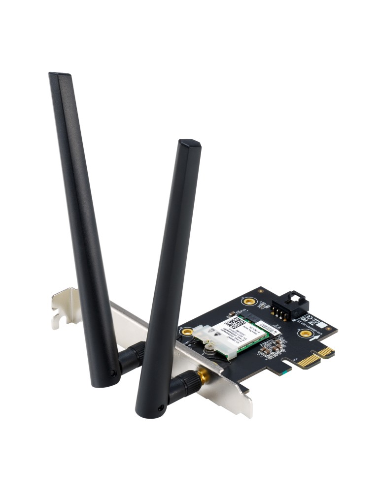 ASUS PCE-AX1800 WiFi 6 Bluetooth 5.2 Adapter AX1800 Dualband, PCI Express, 2x Externe Antenne