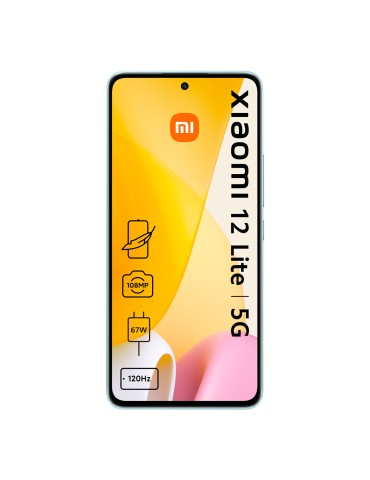 Xiaomi 12 Lite 128GB/8GB Lite Green [16,64cm (6,55") AMOLED Display, MIUI 13, 108MP Triple-Kamera]