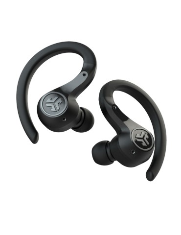 JLab Epic Air Sport ANC True Wireless Schwarz - On-Ear-Kopfhörer (28 Stunden Akkulaufzeit, eingebautes Mikrofon)