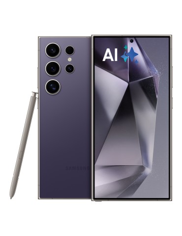Samsung Galaxy S24 Ultra 256GB Titanium Violet EU 17,25cm (6,8") OLED Display, Android 14, 200MP Quad-Kamera