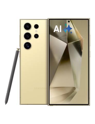 Samsung Galaxy S24 Ultra 256GB Titanium Yellow EU 17,25cm (6,8") OLED Display, Android 14, 200MP Quad-Kamera