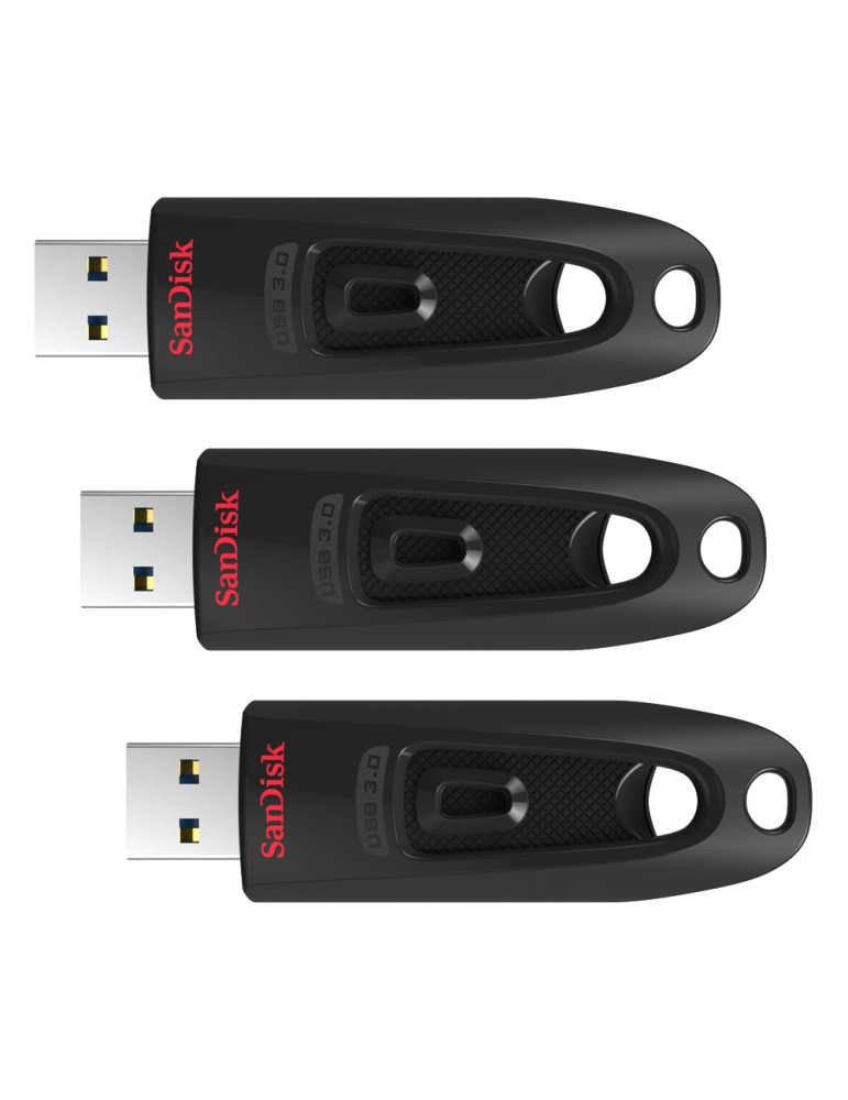 SanDisk Ultra Typ-A USB-Stick 64GB 3er Pack USB Typ-A 3.0